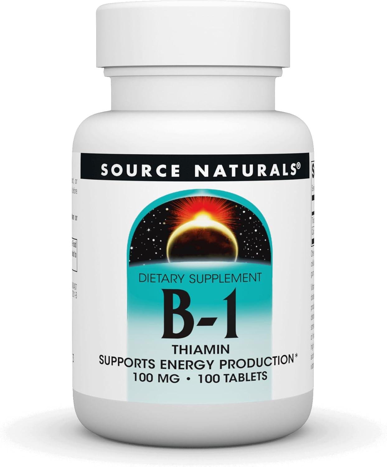 Витамин B1 Source Naturals B-1 Thiamin 100 мг 100 таблеток