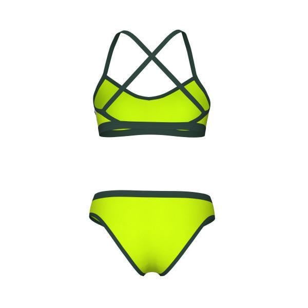 Купальник роздельный для женщин Arena ICONS BIKINI CROSS BACK SOLID Жен р. 38 Салатовый (005037-660 38) - фото 2 Купальник роздельный для женщин Arena ICONS BIKINI CROSS BACK SOLID Жен р. 38 Салатовый (005037-660 38) - фото 2