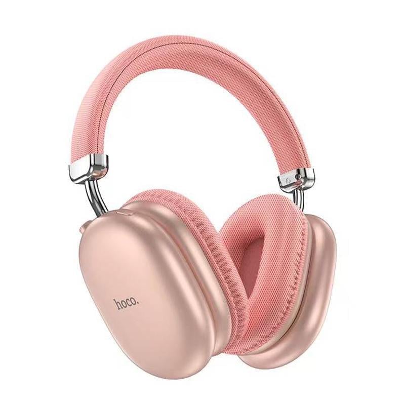 Бездротові накладні навушники Hoco W35 Max Joy BT headphones Pink (6942007625593)