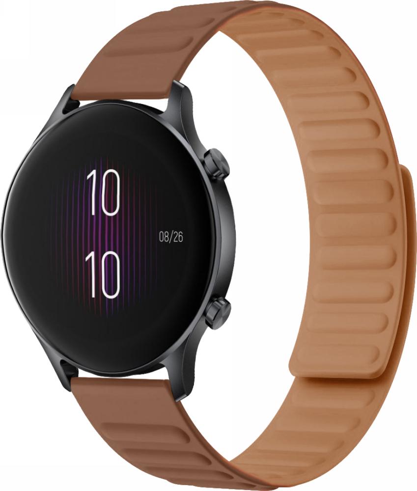 Ремешок Magneter для Haylou LS04 RS3 Brown (26657-30)