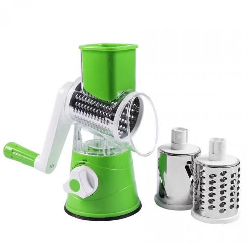 Овочерізка-мультислайсер Tabletop Drum Grater Зелений