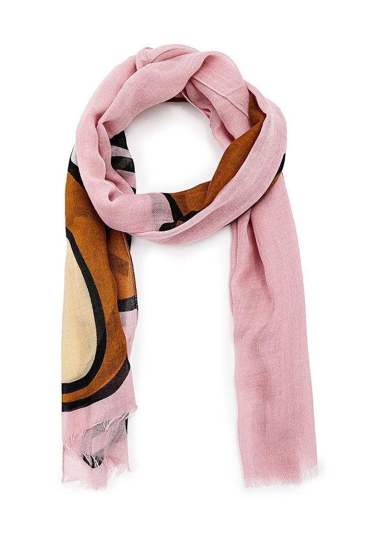 Шарф женский Moschino Розовый (3317-4)