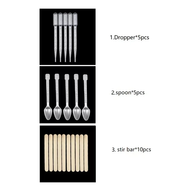 Набір з епоксидною смолою прозорою для творчості рукоділля та DIY-виробів - фото 4 Набір з епоксидною смолою прозорою для творчості рукоділля та DIY-виробів - фото 4