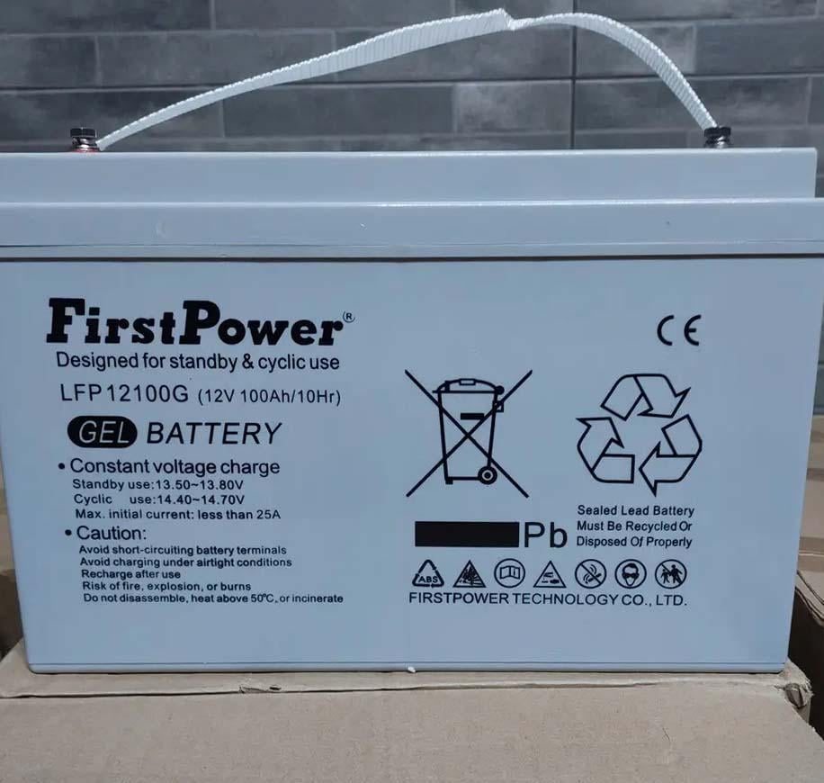 Аккумулятор гелевый FirstPower LFP 12-100G 12В 100 А/час (12288776) - фото 3