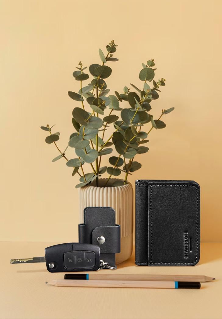 Комплект кожаных аксессуаров AUTO 1.0 Черный (A-028045)