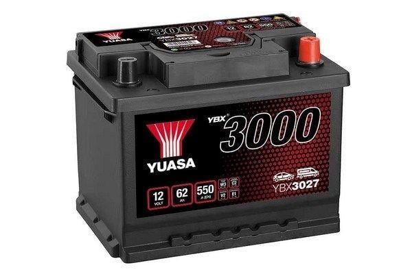 Аккумулятор YuasaBatteryEuropeGmb SMF YBX3027 12V 62Ah