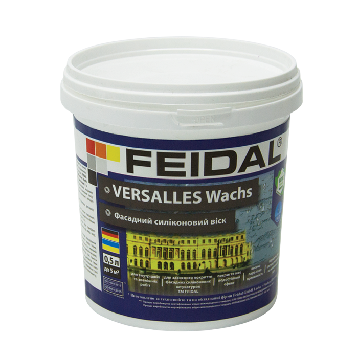 Воск фасадный силиконовый Feidal VERSALLES Wachs 0,5 л (2034870096)