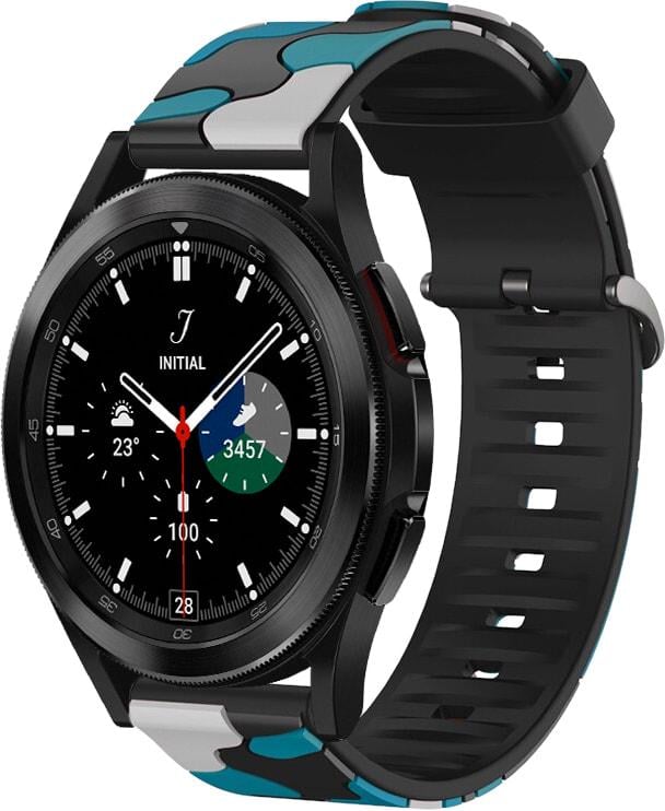 Ремешок Tactic Camouflage для Galaxy Watch 4 Classic 46 мм Blue (32912-28)