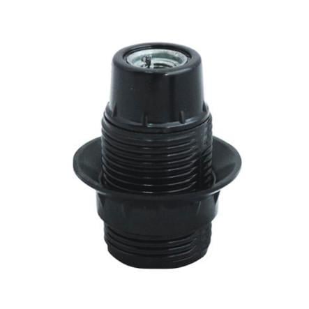 Патрон Е14 бакелітовий з кільцем Чорний (2178851505)