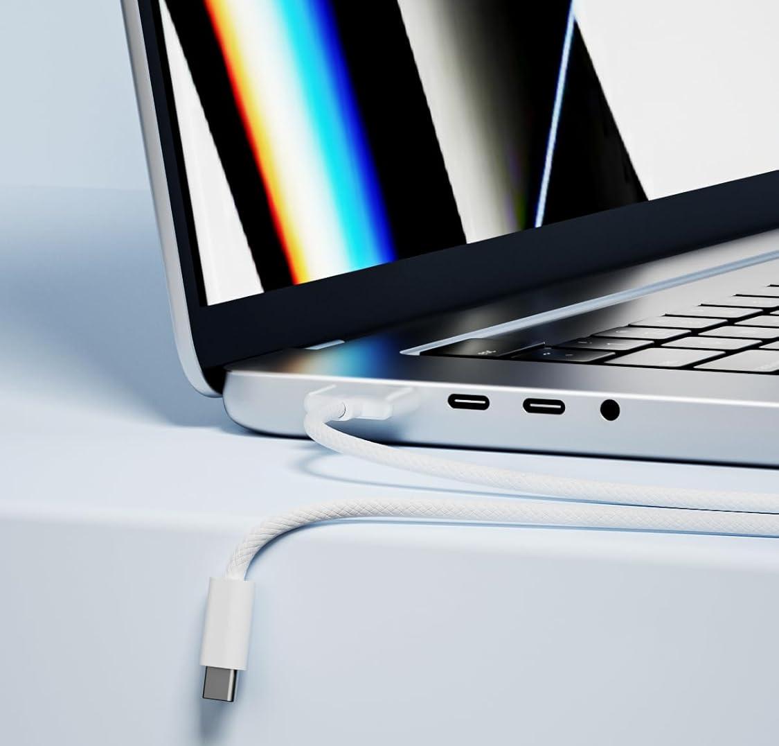 Зарядний кабель USB Type-C/MagSafe 3 PD 200 см 67W/96W/140W для Apple MacBook Air - фото 4