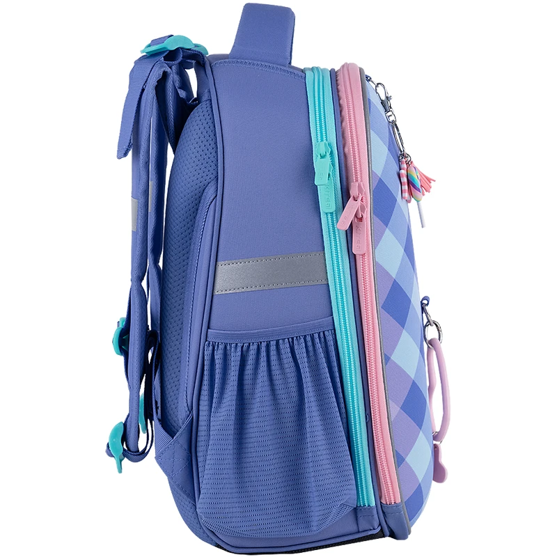 Рюкзак школьный каркасный KITE Education Purple Chequer (K24-531M-2) - фото 4