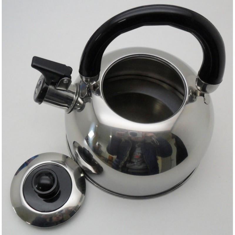 Чайник со свистком А-Плюс металлический (1405430926) - фото 3