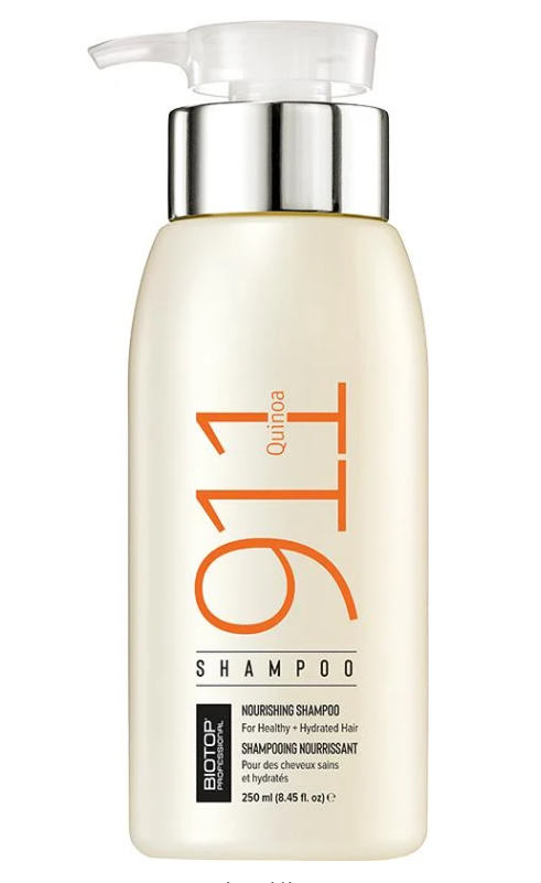 Шампунь для восстановления/увлажнения/блеска волос BIOTOP 911 Quinoa с протеинами киноа 250 мл (31200)