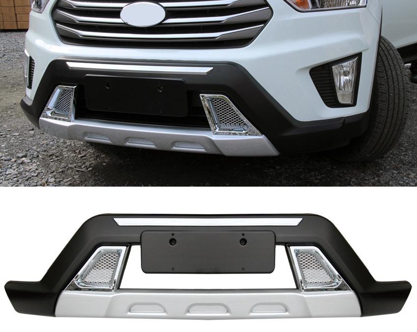 Передняя и задняя накладки Cixtai для Hyundai Creta 2014-2020 гг.