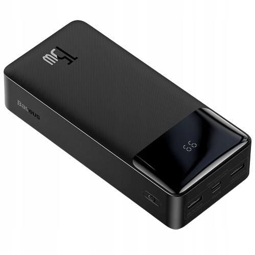 Повербанк Baseus 30000 mAh 3xUSB USB-C PD 15 W Черный