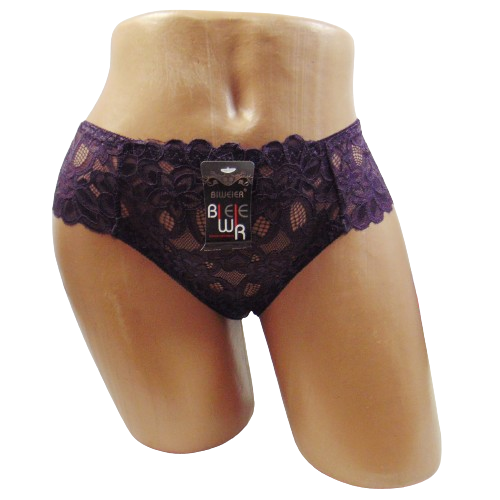 Трусы кружевные Biweier 364 XL Фиолетовый