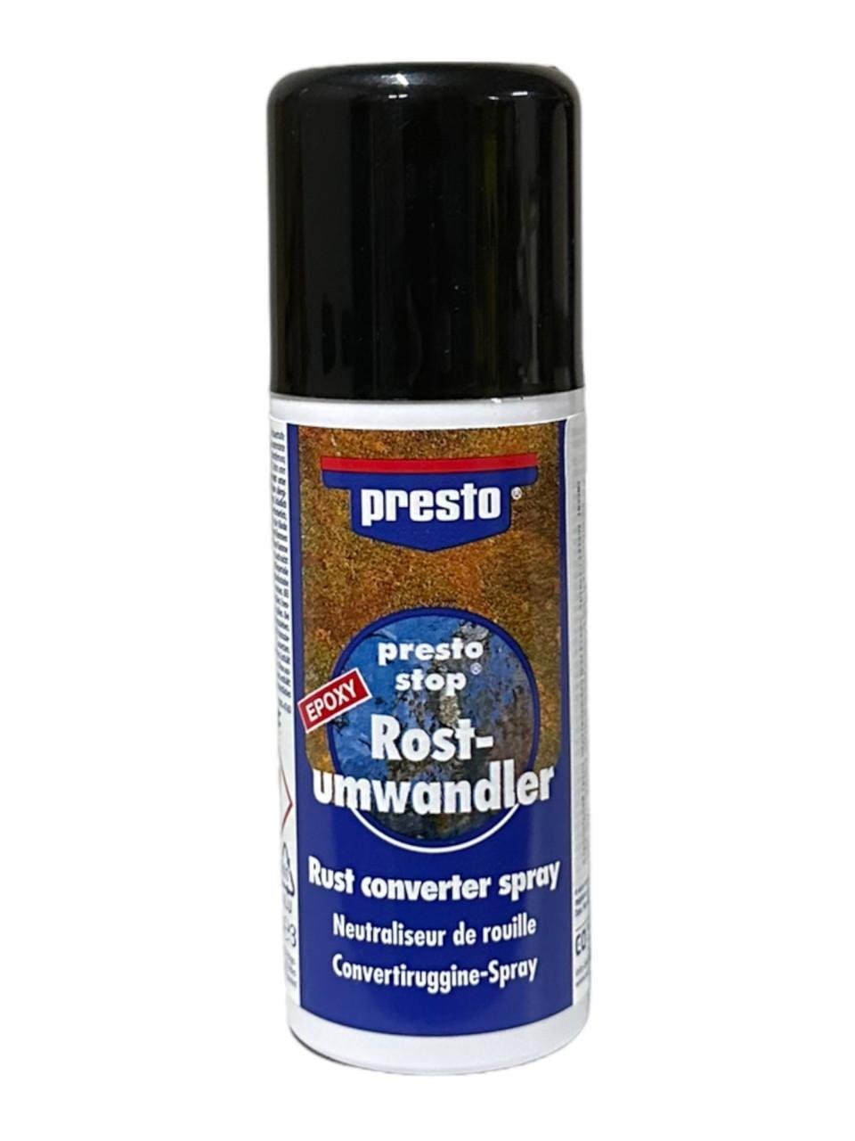Преобразователь ржавчины в баллончике PRESTO Stop Rost Unwandler 150 мл