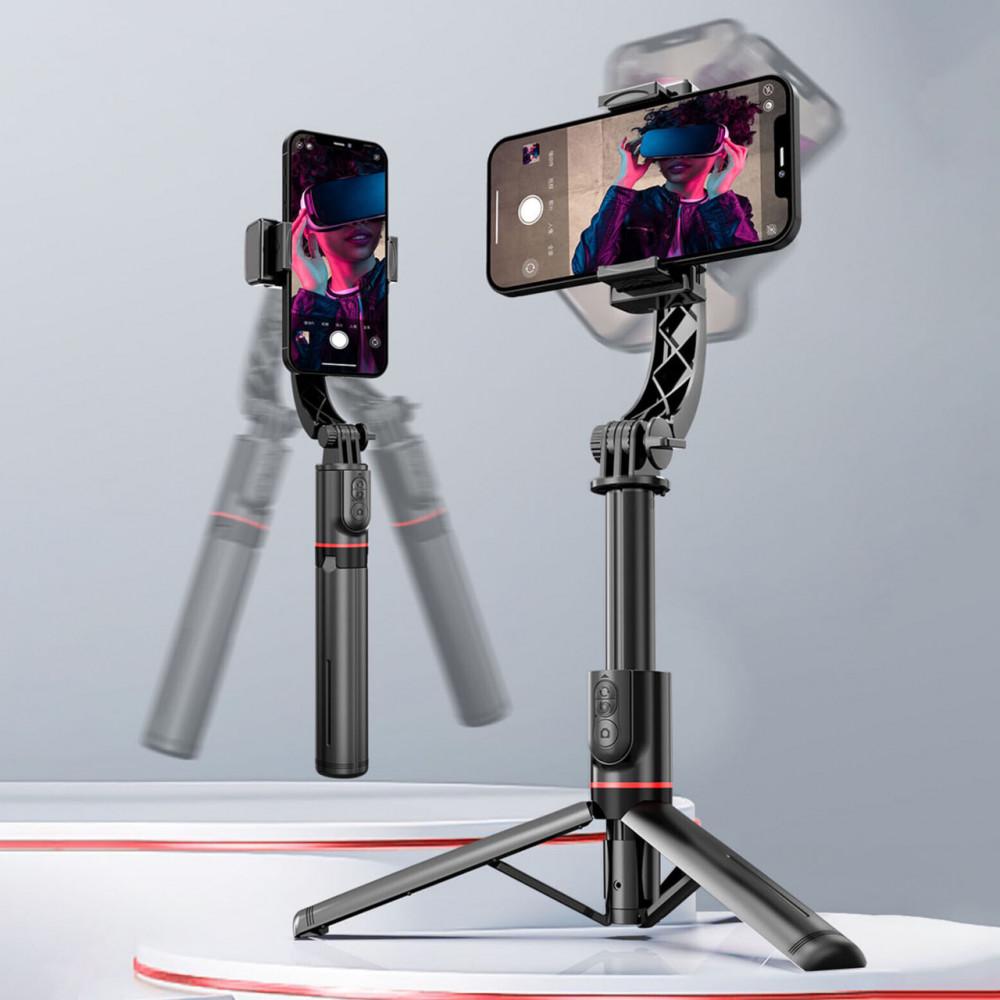 Селфі-монопод зі стабілізатором 360 Gimbal Stabilizer For Mobile L19 0,7 м - фото 2