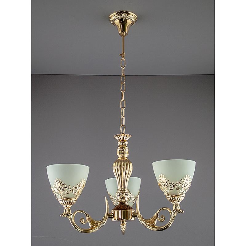 Люстра подвесная классическая Light House SH-12637/3A FG Золотой