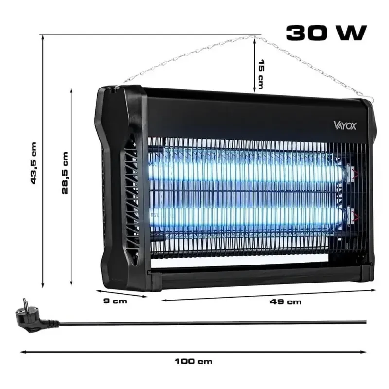 Знищувач комах Vayox IKL-30W 120 м2 - фото 2