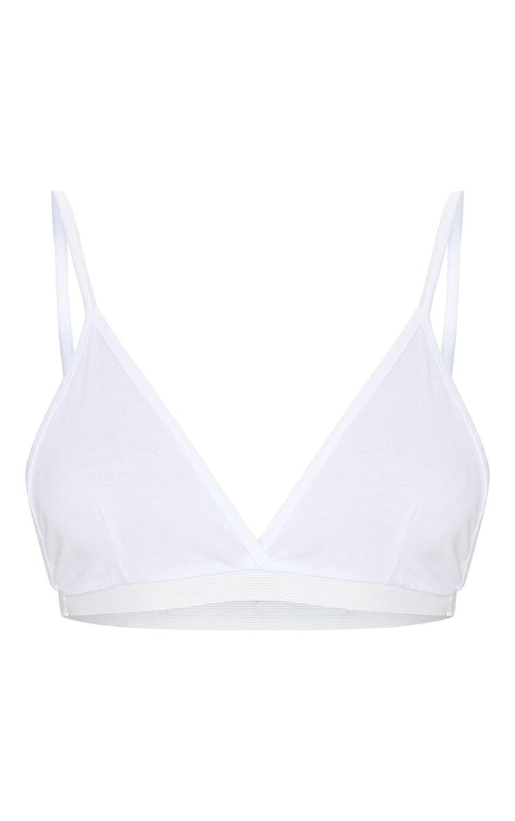 Топ женский Pretty Little Thing базовый хлопковый Белый