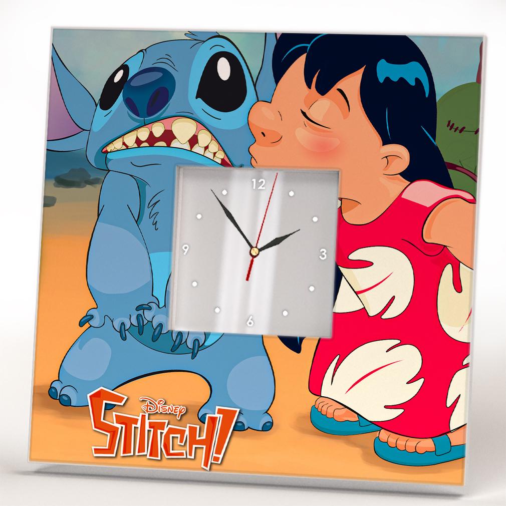 Часы Мультфильм ''Лило и Стич'' 260x260 мм (C04519)