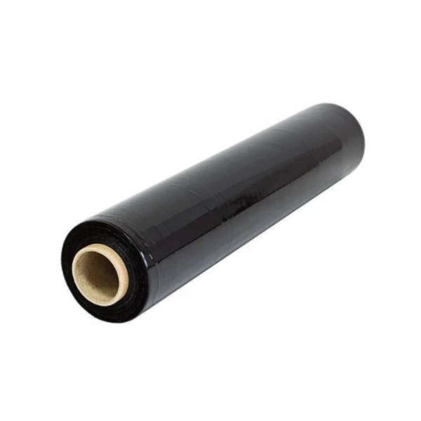 Стрейч-пленка для упаковки вторичная 20 мкм/500 мм/2,9 кг Черный (MX-00009537)