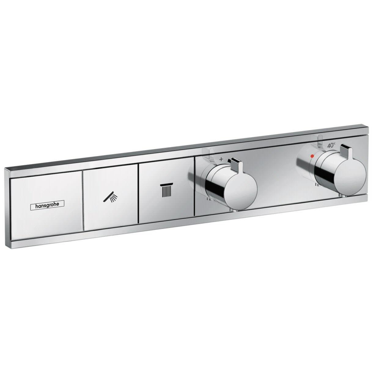 Змішувач прихований Hansgrohe RainSelect 15380000+15310180 з термостатом Хром (173336)