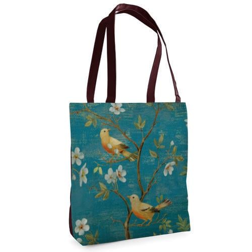 Сумка тканинна Presentville Tenderness Пташки на дереві (ST WB015 BR)