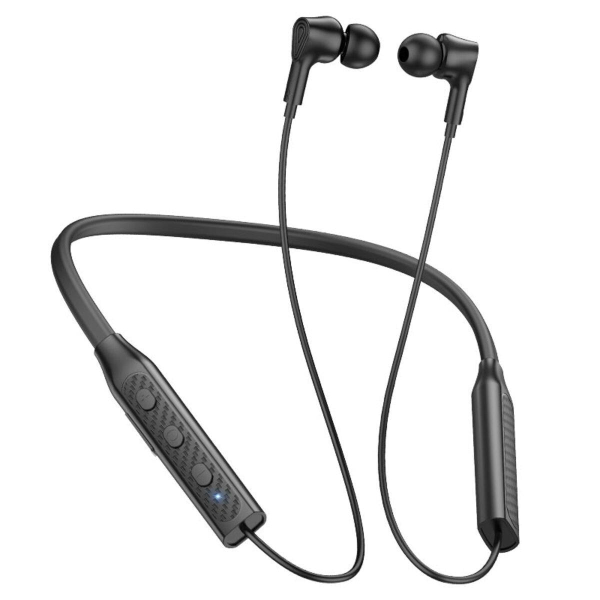 Наушники с микрофоном Borofone BE59 Rhythm neckband Black (20359432)