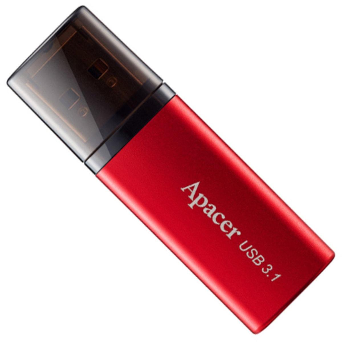 Флешка для ноутбука Apacer USB 3.1 AH25B 16 Gb Red (AP16GAH25BR-1)