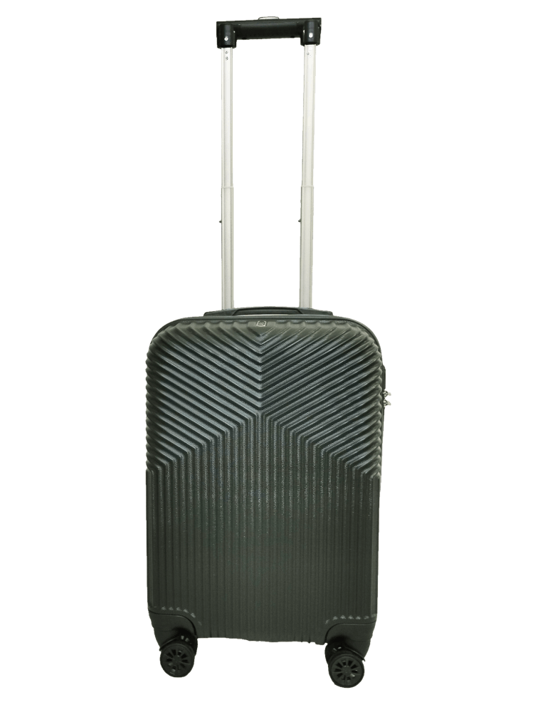 Чемодан маленький ABS-пластик Sky 306 S 59х37х24 см 45 л Темно-зеленый