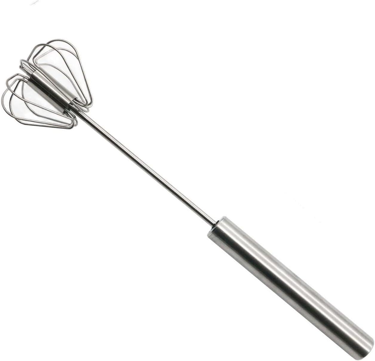 Венчик кухонный полуавтоматический Серебристый (2394247436)