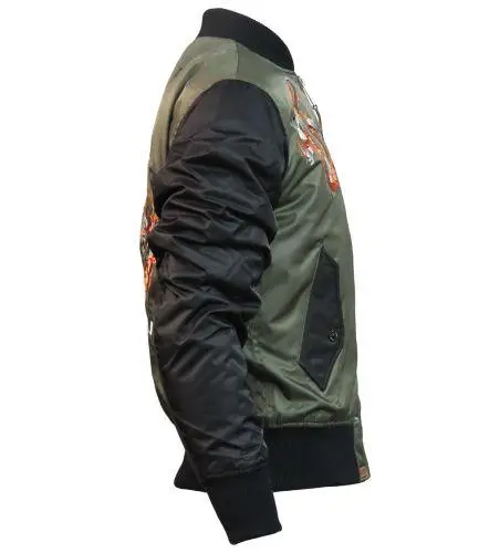 Бомбер Top Gun The Flying Legend Bomber Jacket S Olive (TGJ1634OS) - фото 3