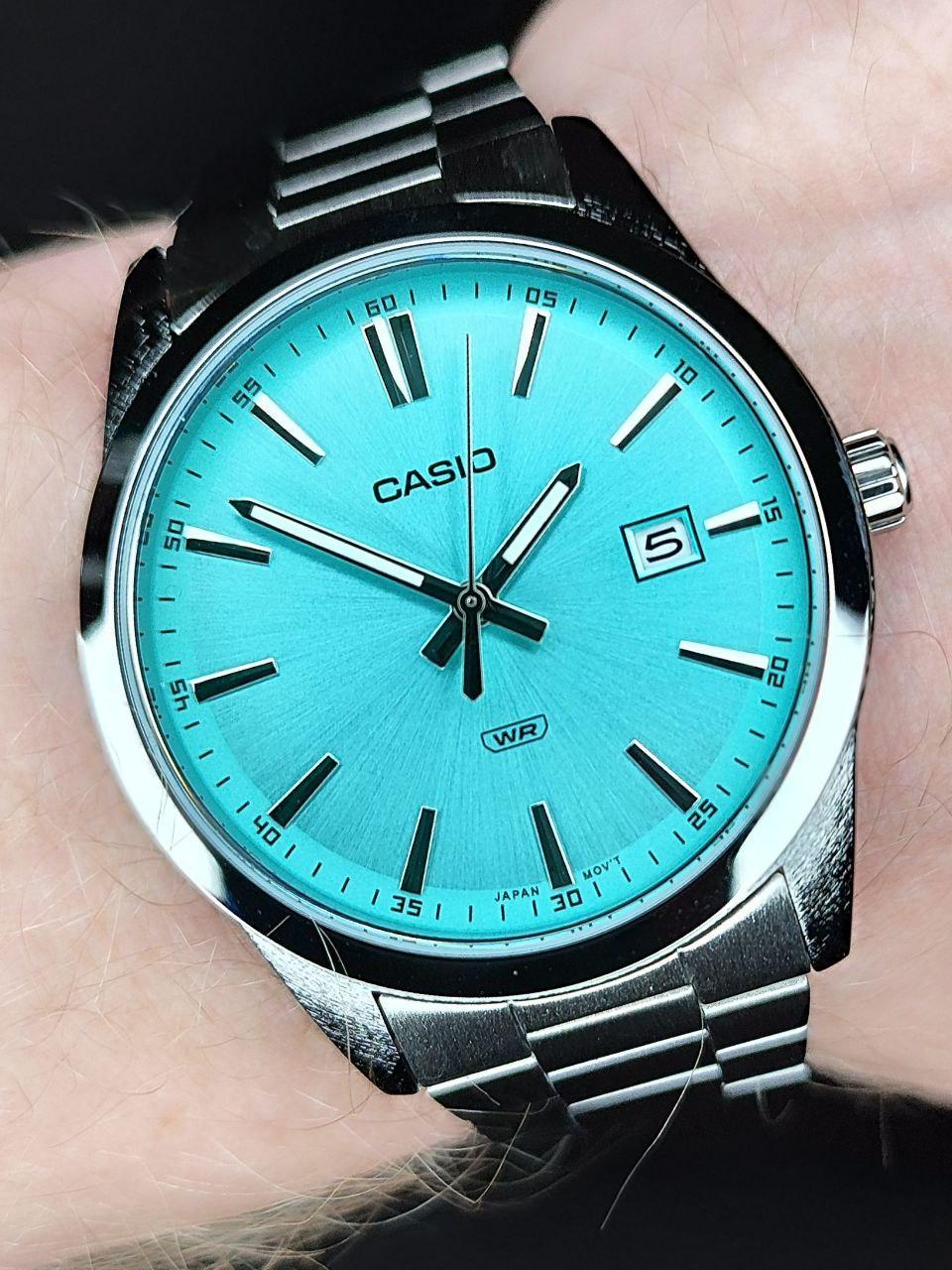 Наручные часы мужские Casio MTP-VD03D-2A3 Timeless Collection Синий (2668164359)