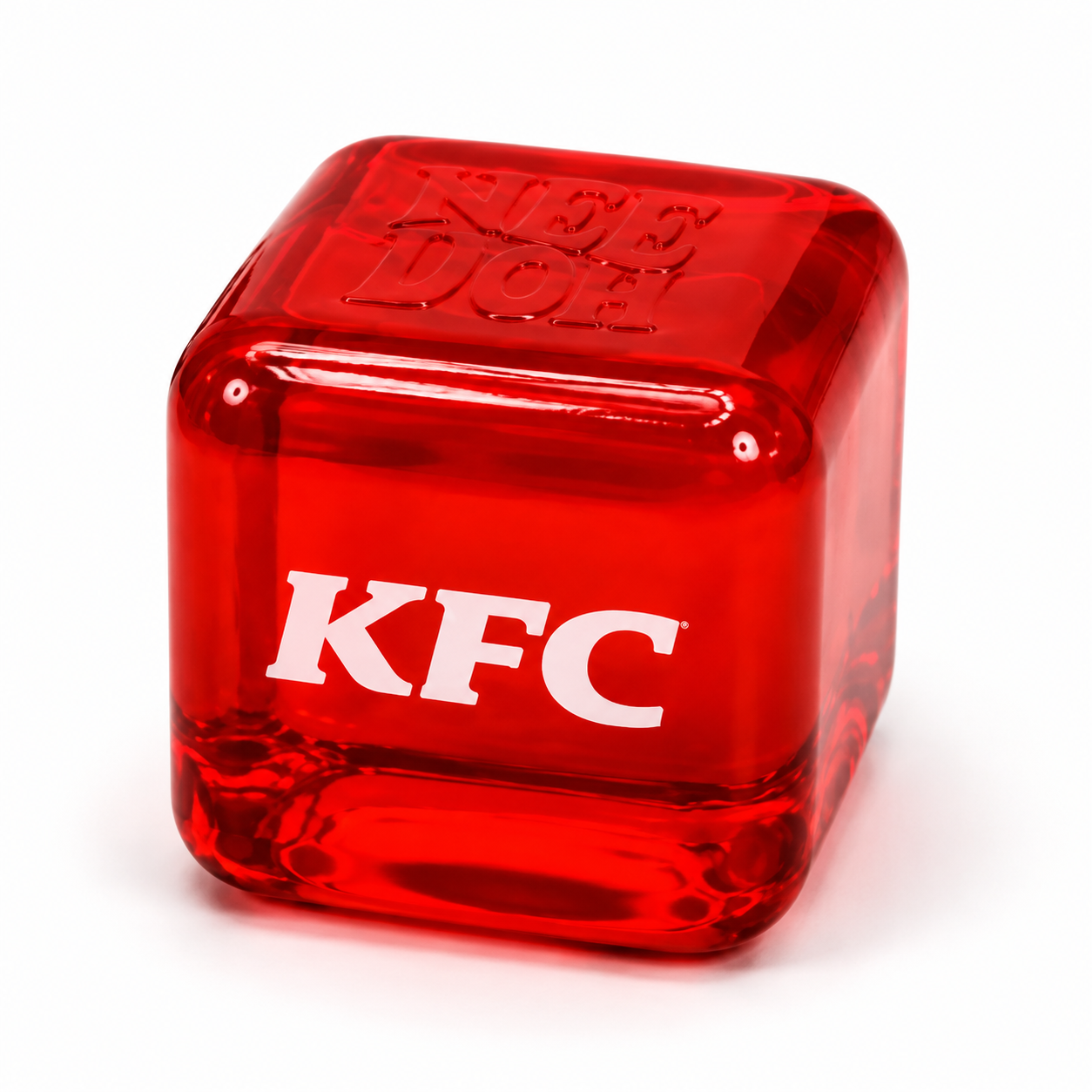 Игрушка антистресс Кубик льда KFC сквиш 5 см (SZ-712448)