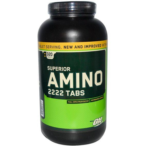 Амінокомплекс для спорту Optimum Nutrition Superior Amino 2222 Tabs 320 Tabs (000009827)