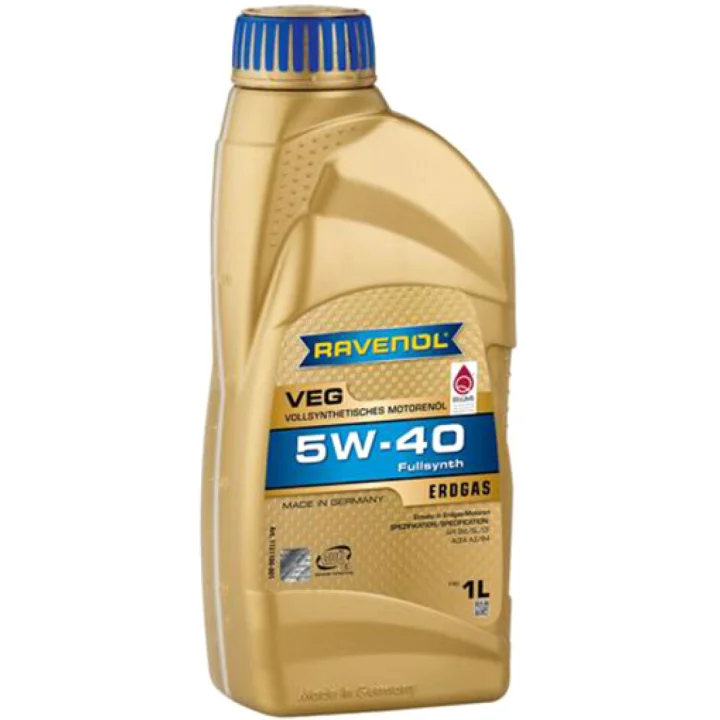 Моторное масло RAVENOL VEG ERDGAS 5W-40 1 л (1131100001) Моторное масло RAVENOL VEG ERDGAS 5W-40 1 л (1131100001)