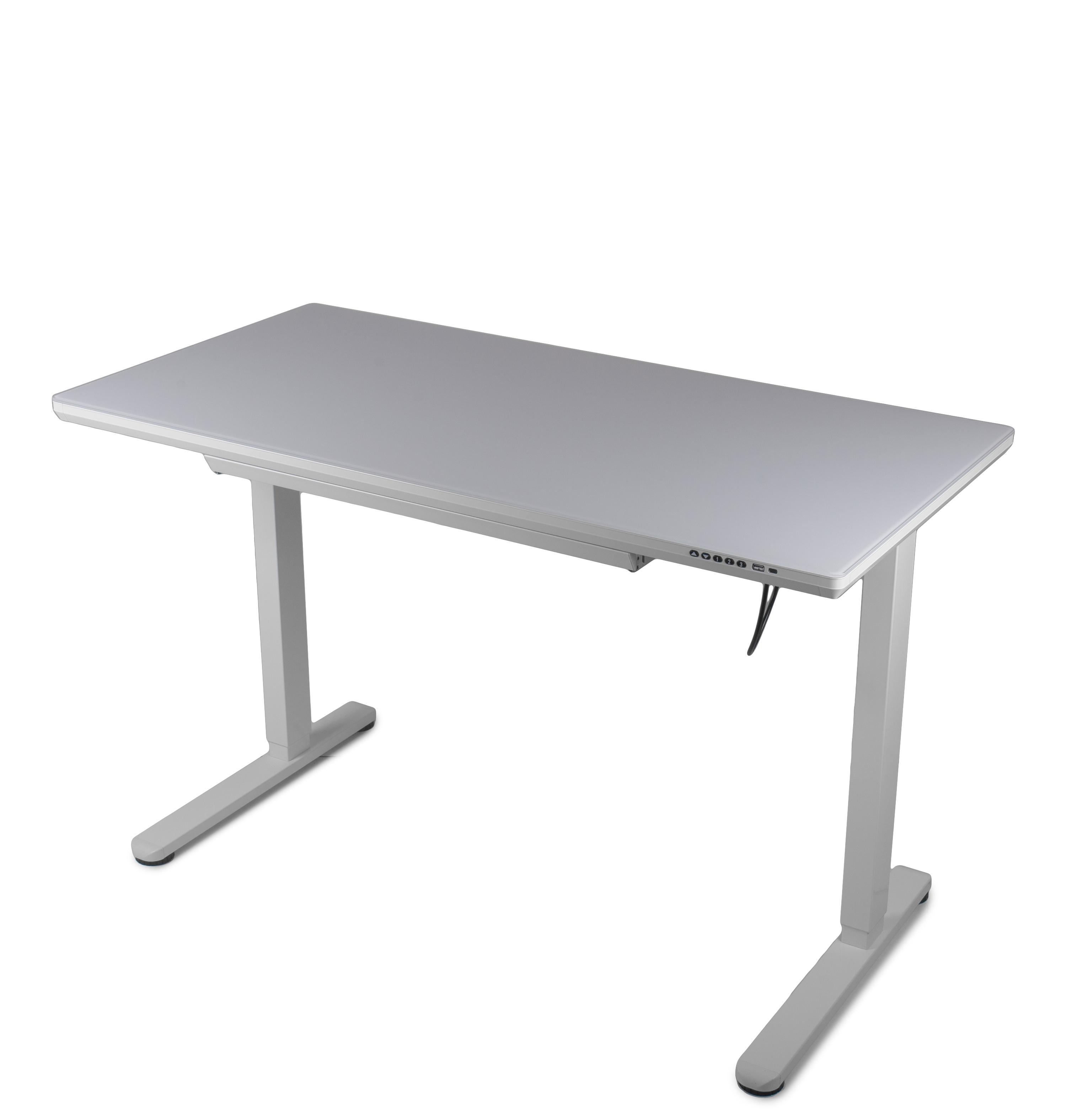 Стіл регульований Barsky StandUp white glass BST-12new 1200x600 мм (24767594) - фото 9 Стіл регульований Barsky StandUp white glass BST-12new 1200x600 мм (24767594) - фото 9