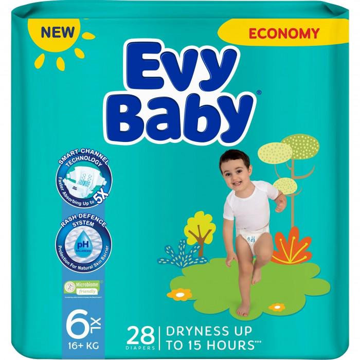 Подгузники детские Evy Baby 6 16+ кг 28 шт.