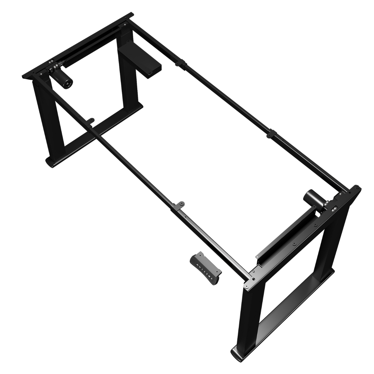 Рама стола двухмоторная TEHNOTABLE Litequard с регулировкой высоты Черный (005-03)