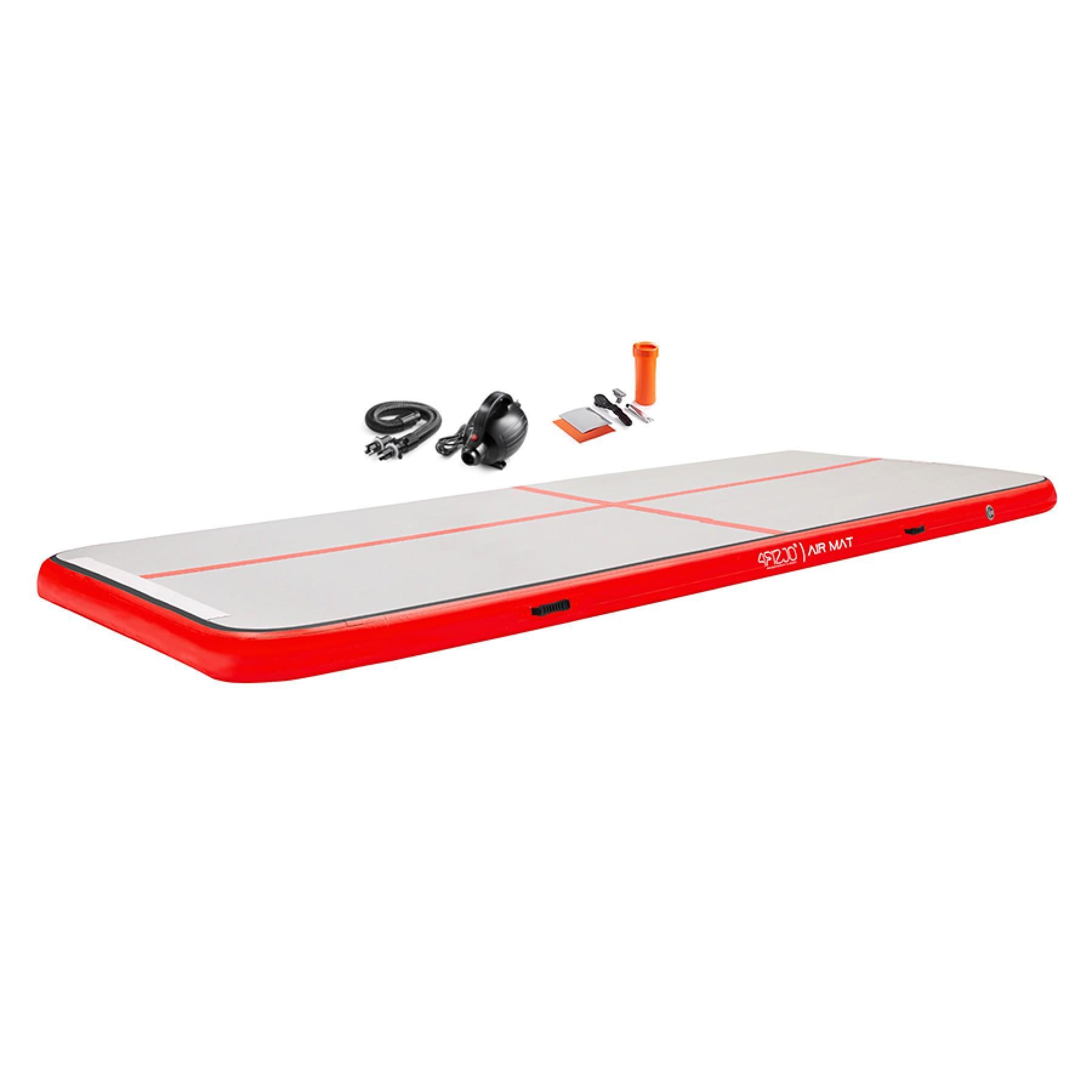 Мат гімнастичний надувний 4FIZJO Air Track Mat 600x200x20 см (20323)