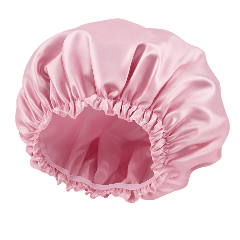 Шапочка для волосся атласна нічна на тонкій резинці (2626588149)