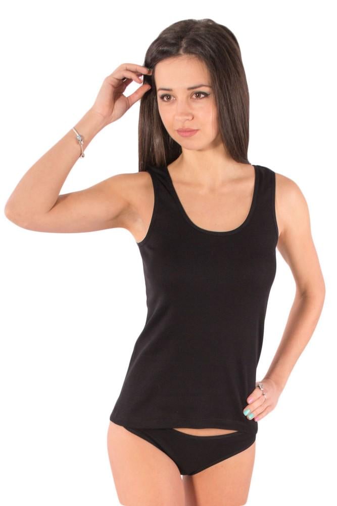 Майка женская Наталюкс XL Черный (2121103290951)