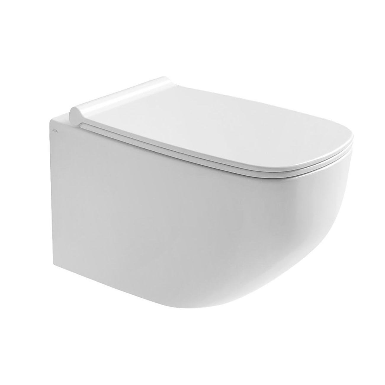 Унітаз підвісний AXA White Jam 3312701 безобідковий без сидіння (113062)