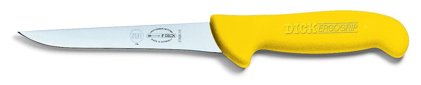 Нож обвалочный DICK ErgoGrip 150 мм жесткий Желтый (82368150-02)