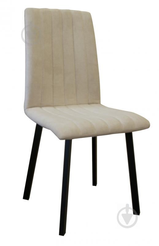 Стул MELBI Даллас 01 Черный/Бежевый