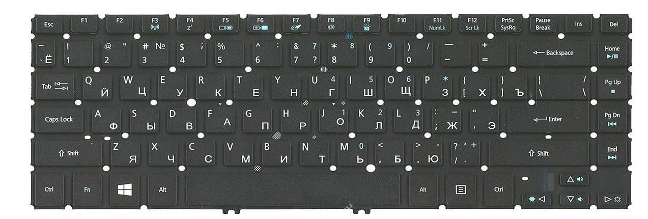 Клавиатура для ноутбука Acer Aspire M3-481TG (NK.I1413.001)