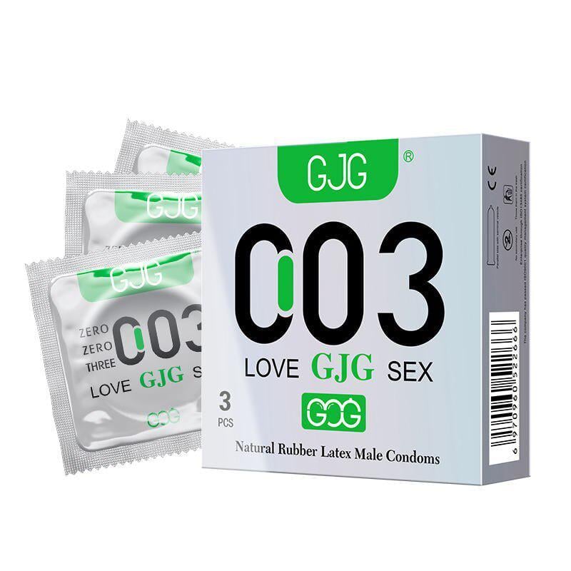Презервативы GJG 003 ультратонкие со смазкой 3 шт. White (31110945) Презервативы GJG 003 ультратонкие со смазкой 3 шт. White (31110945)