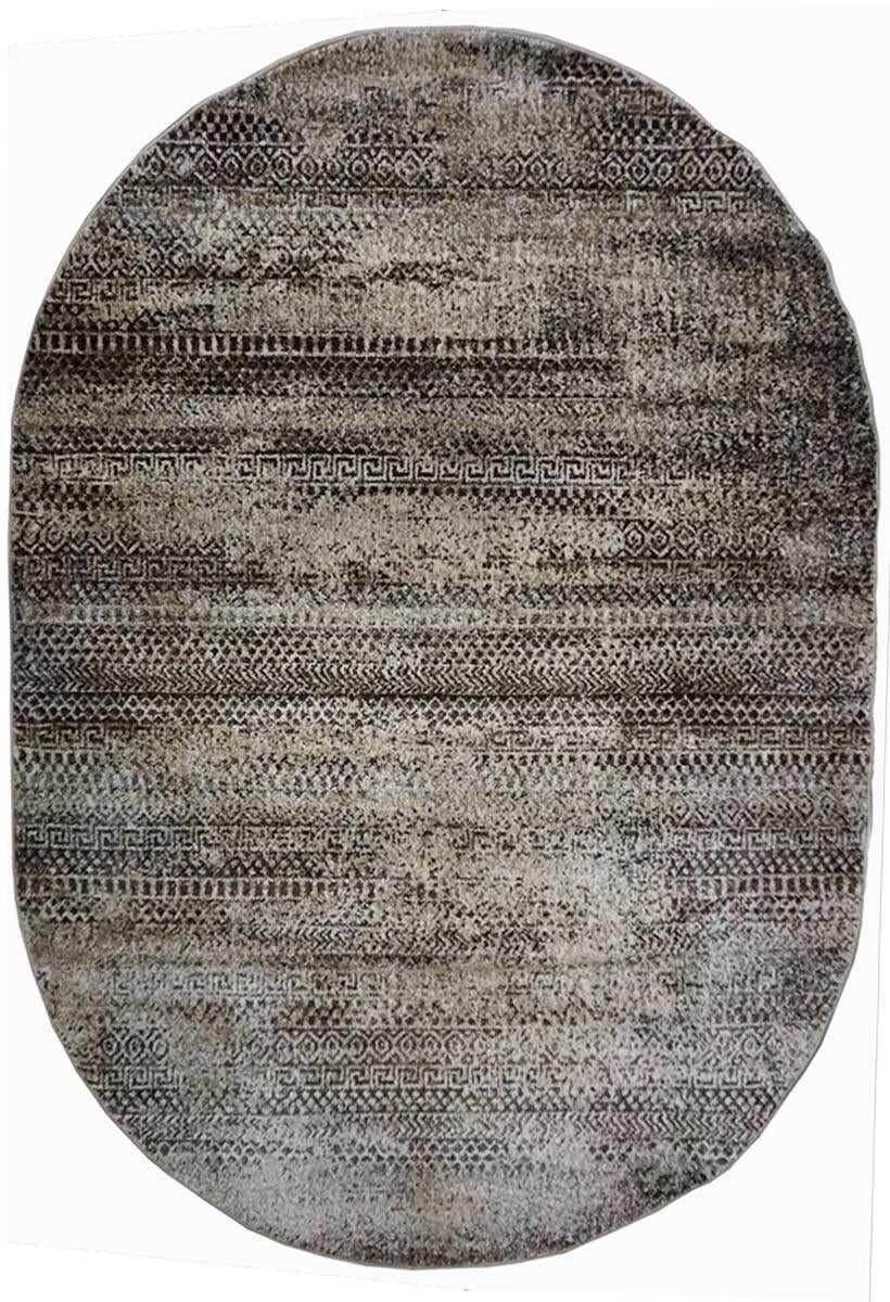 Ковер с коротким ворсом Hermes 4011-0344 овал 160x230 см (76321623)